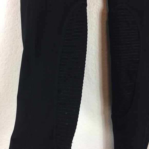 Free People Movement Black Refine Mesh High Rise Stretch Workout Leggings XS - Picture 8 of 12